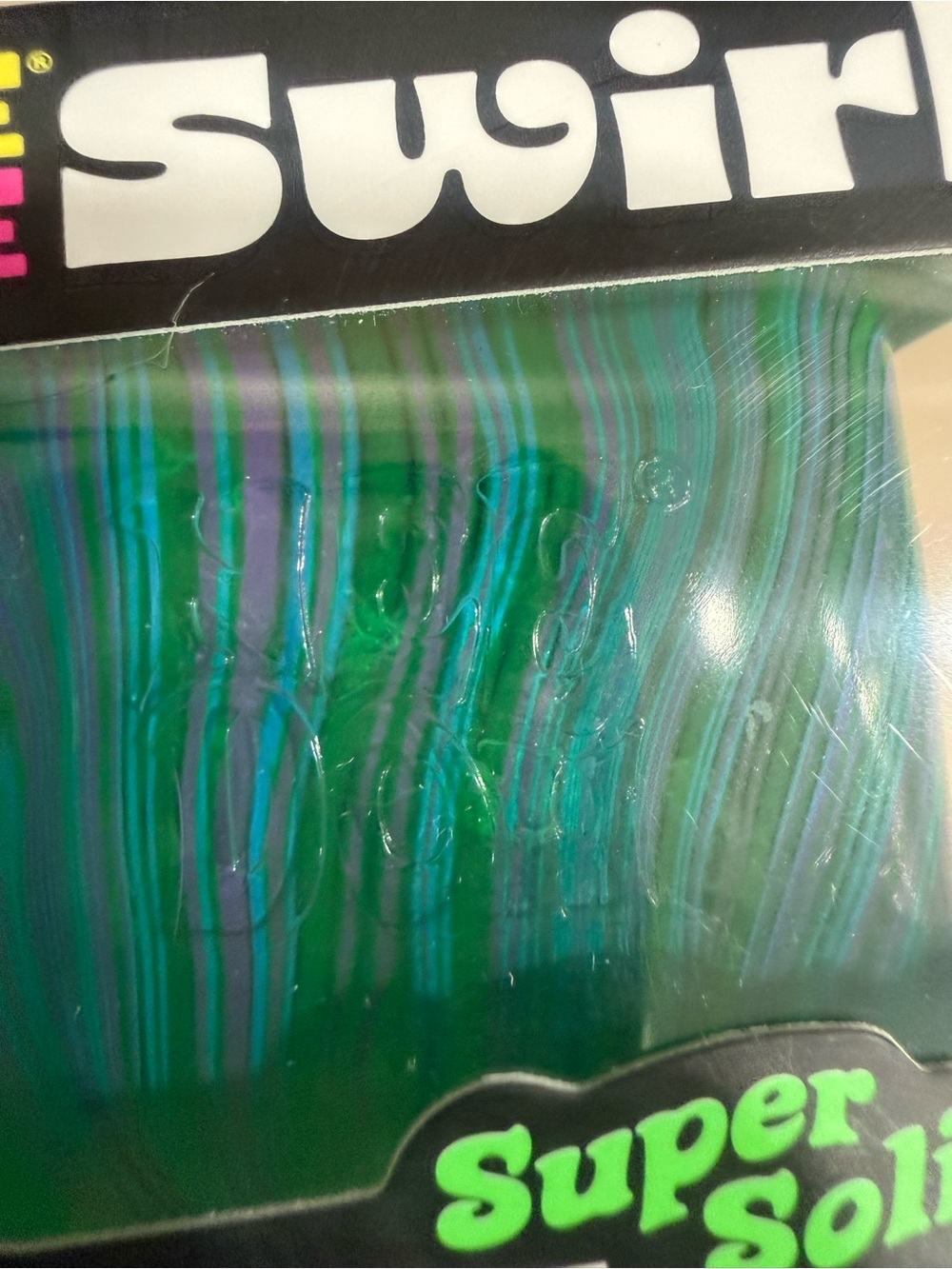 NWT NeeDoh Nice Cube Swirl -Green - Picture 2 of 3